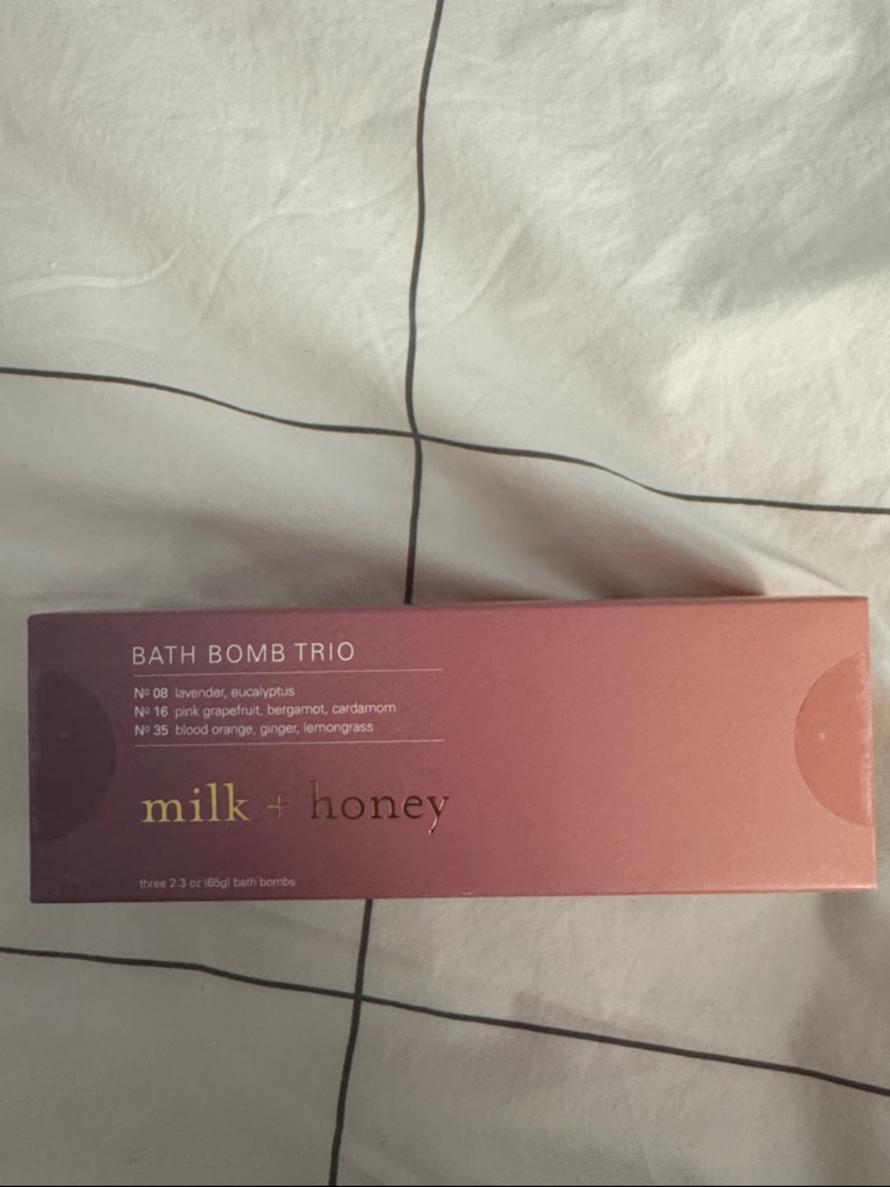 Bath Bomb Trio - Pink Gift Box